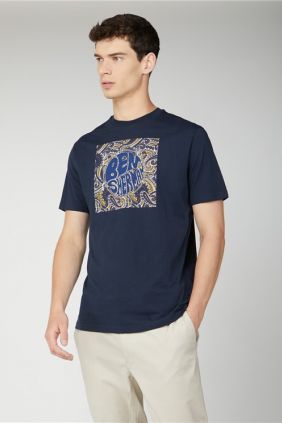 Camiseta Paisley Logo Ben Sherman