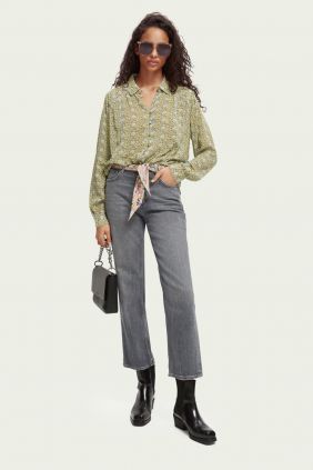 Pantalón The Sky cinturón Maison Scotch