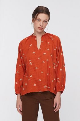 Blusa Cuadrillé Butterflies