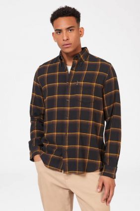 Camisa Oversize Brushed Check