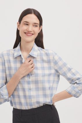 Camisa cuadros lineas