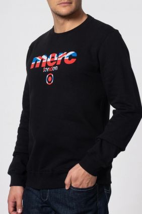 Sudadera Otto Black Merc London
