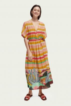Comprar online Vestido Caftan Maison Scotch 