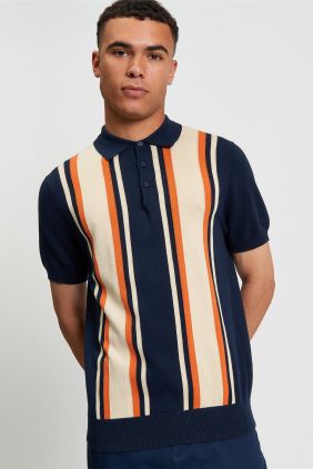 Polo de rayas verticales