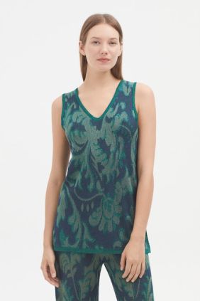 Top Tricot Jacquard