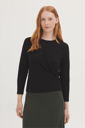 Camiseta detalle pliegues