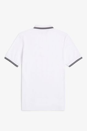 Polo M3600 Blanco/Negro /Negro