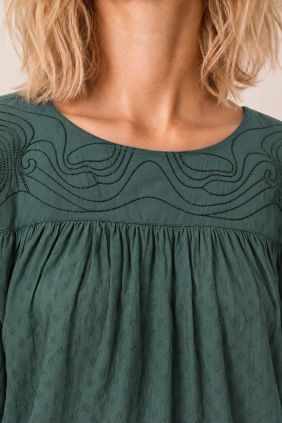 Blouse Ciao Plain Green