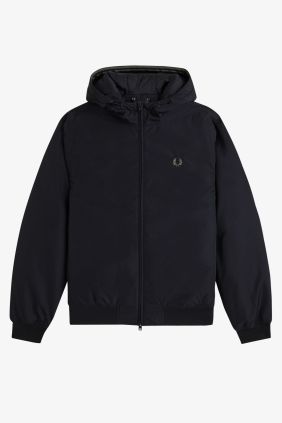 Cazadora con capucha Brentham J134 Negro