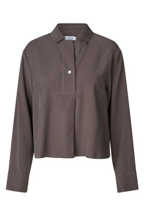 Camisa Elio  Chocolate Brown
