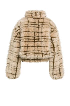 Cazadora piel sintética Pure Cashmere Grey Dessin