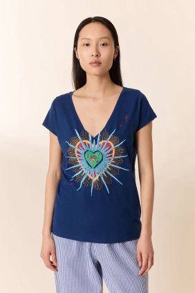 Camiseta Tonton Exvoto Blue