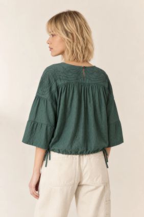 Blouse Ciao Plain Green