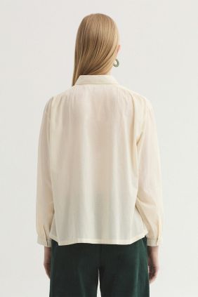 Camisa voile bordados Flying Birds
