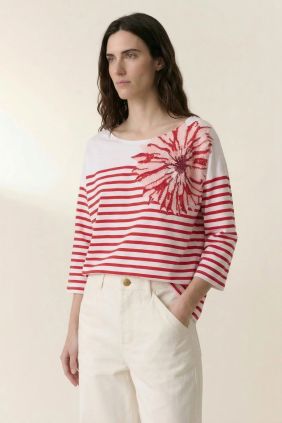 Camiseta Thilla Flower Red
