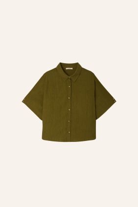 Camisa Kalya Agave Green