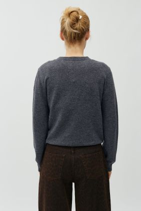 Jersey Christin Dark Grey Melange