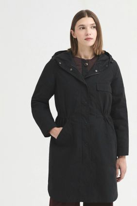  Parka desmontable 3 en 1 Negro