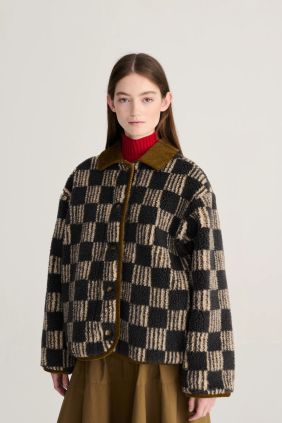 Chaqueta Borreguito detalles pana