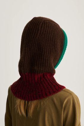 Balaclava lana merino multicolor