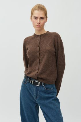 Averie-M Knit Cardigan - Java Melange