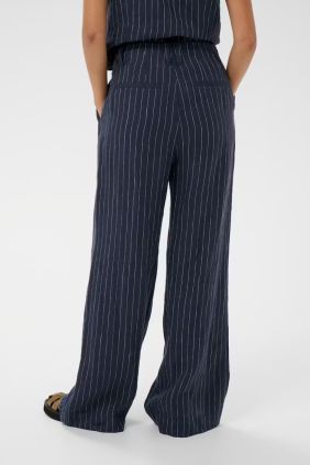 Pantalon Aliya Blue nights Pinstripe