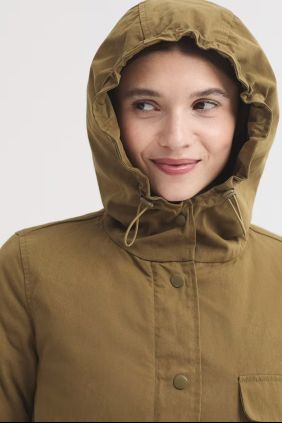  Parka desmontable 3 en 1 Aceituna