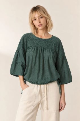 Blouse Ciao Plain Green