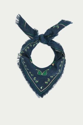 Bandana Poodles navy