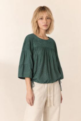 Blouse Ciao Plain Green