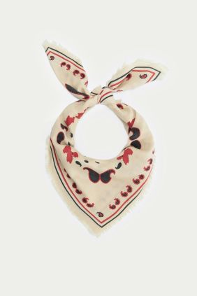 Bandana Poodles Beige