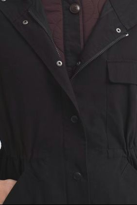  Parka desmontable 3 en 1 Negro