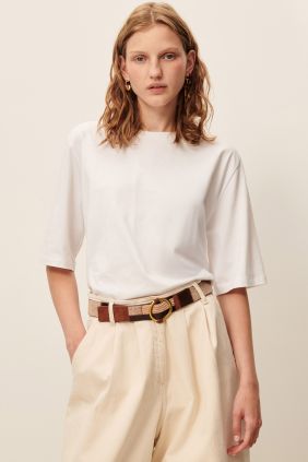 camiseta Serge Optical White