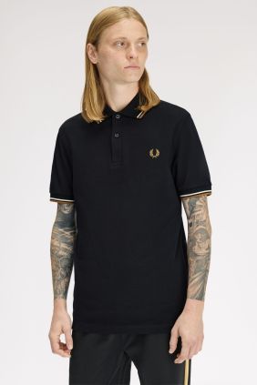 Polo M3600 Negro/Crudo/Caramelo