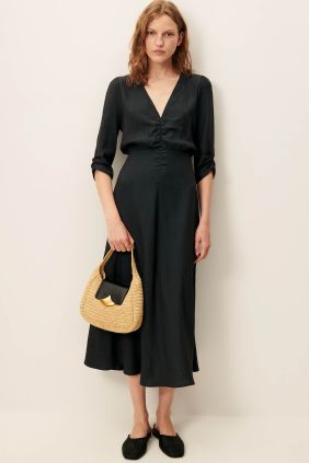 Vestido Nylia Smoke green