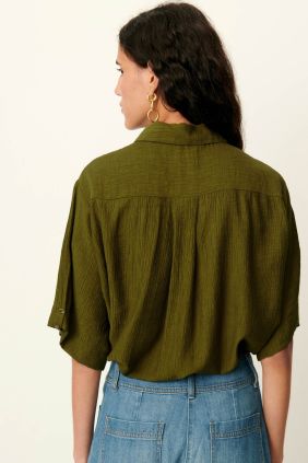 Camisa Kalya Agave Green
