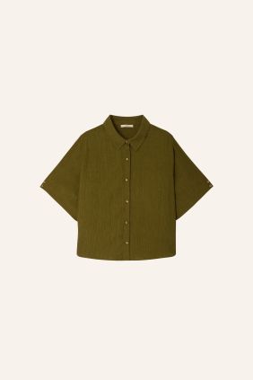 Camisa Kalya Agave Green