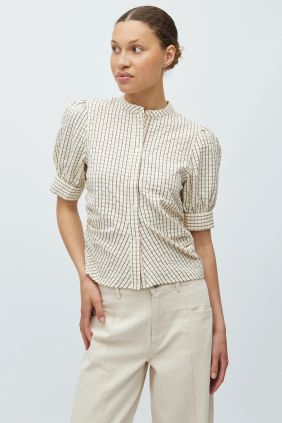 Camisa Felia Kiwa check