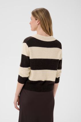 Jersey Charlotte Whitecap Gray/Molé Stripe 