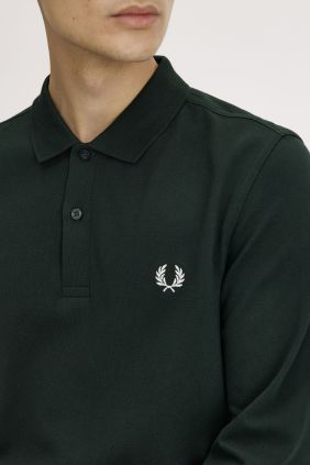 Polo M6006 Nightgreen / Blanco Nieve