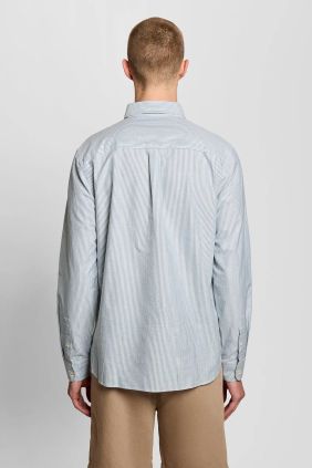 Camisa Oxford de Rayas Everglade/ White
