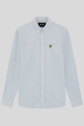 Camisa Oxford de Rayas Everglade/ White