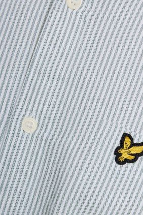 Camisa Oxford de Rayas Everglade/ White