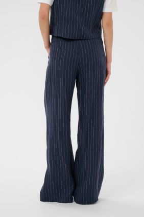 Pantalon Aliya Blue nights Pinstripe