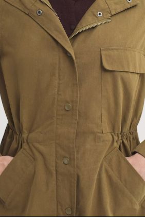  Parka desmontable 3 en 1 Aceituna