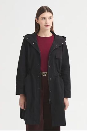  Parka desmontable 3 en 1 Negro