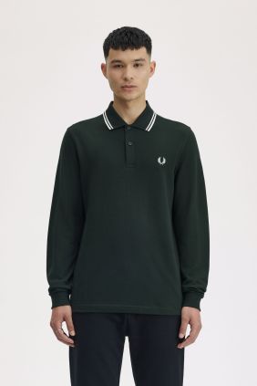 Polo M3636 Verde noche/Blanco Nieve/ Blanco Nieve