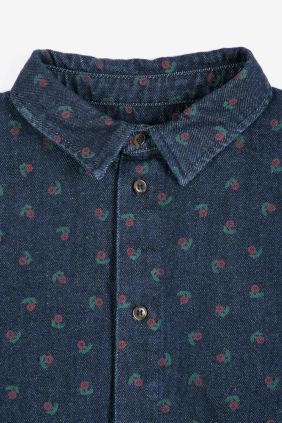 Swamp Whirl all over light denimshirt