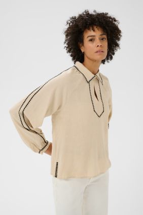 Blusa Aimy oatmel/nature