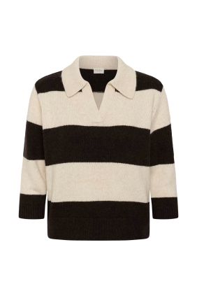 Jersey Charlotte Whitecap Gray/Molé Stripe 